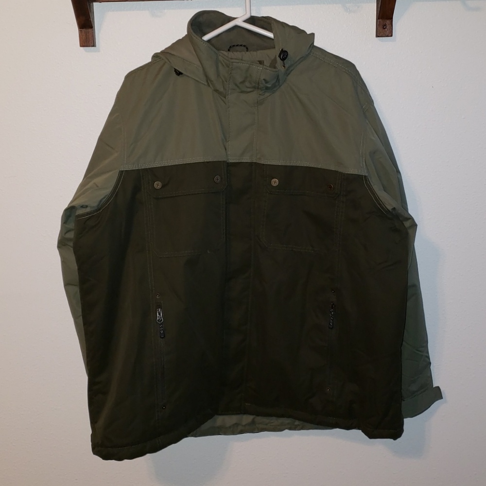 NWOT, Mens hooded coat